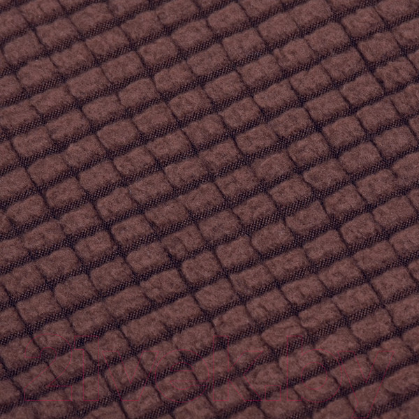 Изображение товара Чехол на стул QWERTY Вельвет / 65828 (темно-коричневый)