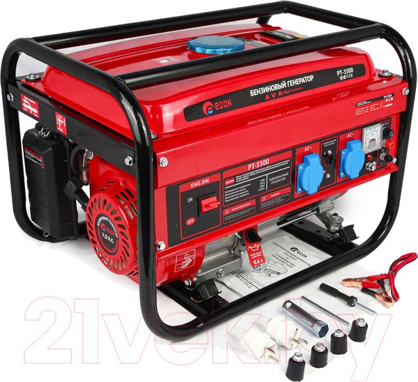 Изображение товара Бензиновый генератор Edon PT-3300