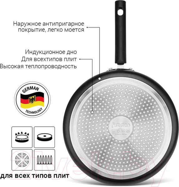 Изображение товара Сковорода Fissman Reina 14262