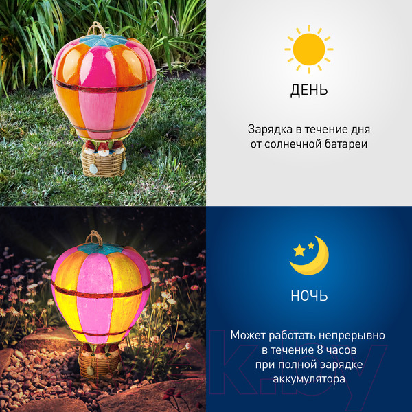 Изображение товара Садовая фигура-светильник ЭРА ERASF22-14 / Б0053363