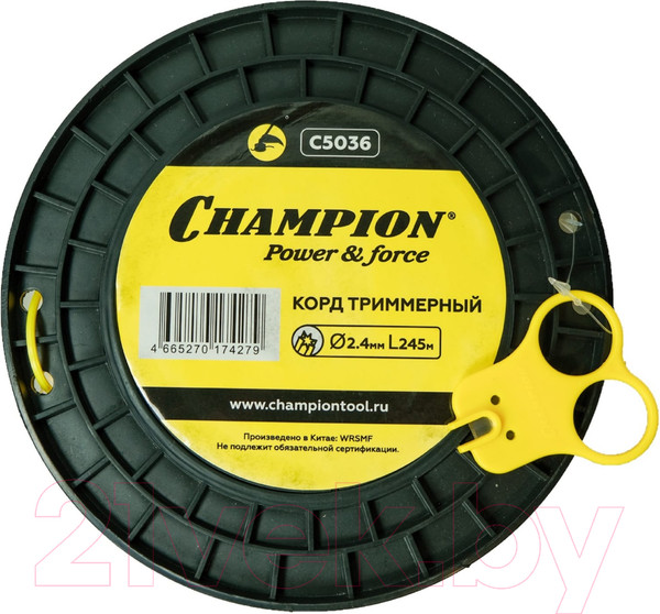 Изображение товара Леска для триммера Champion C5036