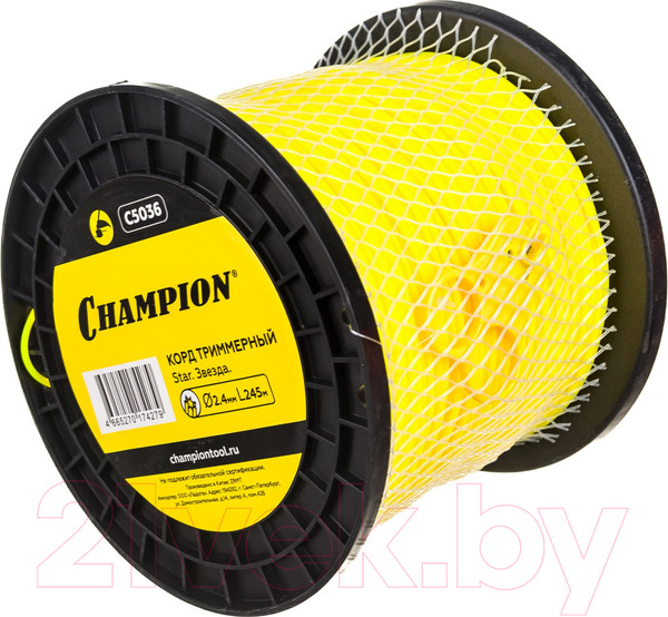 Изображение товара Леска для триммера Champion C5036