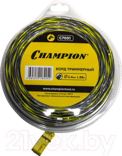 Изображение товара Леска для триммера Champion C7051