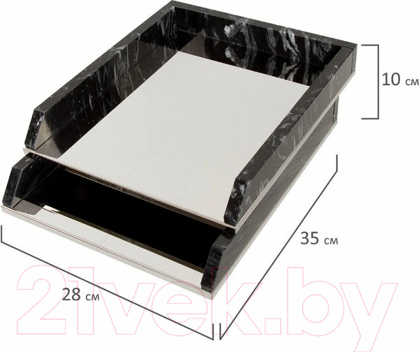 Изображение товара Настольный набор Galant 231192 (черный/серебристый)