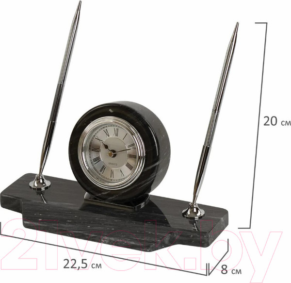 Изображение товара Настольный набор Galant 231192 (черный/серебристый)