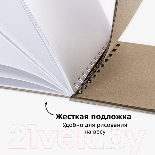 Изображение товара Скетчбук Brauberg Art Debut / 112983 (белая бумага)