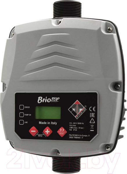 Изображение товара Блок управления насосом Italtecnica Brio Top 220W 16A 1' M-M IP65/PFDB2.00M