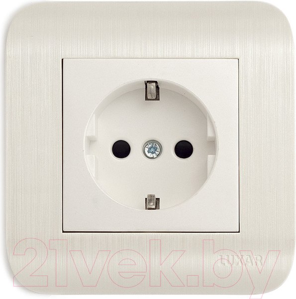 Изображение товара Розетка Luxar Deco 10.025.01 (белый)