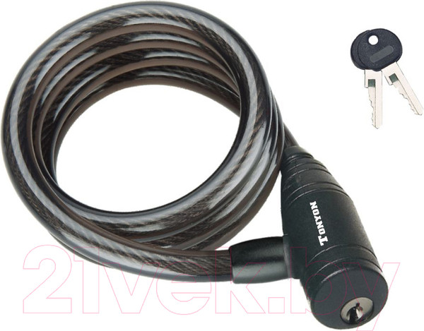 Изображение товара Велозамок Tonyon 10x1200 / 506K-1012 (черный)