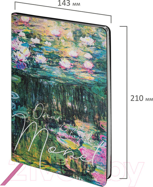 Изображение товара Записная книжка Brauberg Vista Claude Monet / 112058