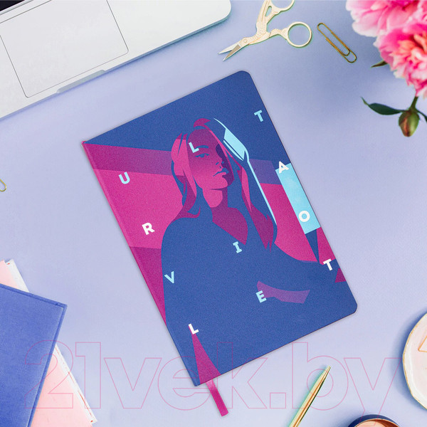 Изображение товара Записная книжка Brauberg Vista Ultraviolet / 112061