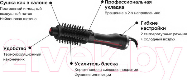 Изображение товара Фен-щетка Rowenta CF961LF0