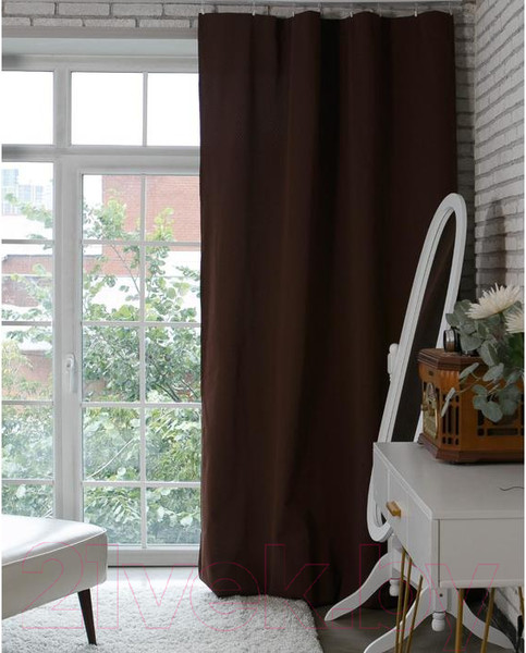 Изображение товара Штора Этель Английский стиль 2846233 (220x280, шоколад)