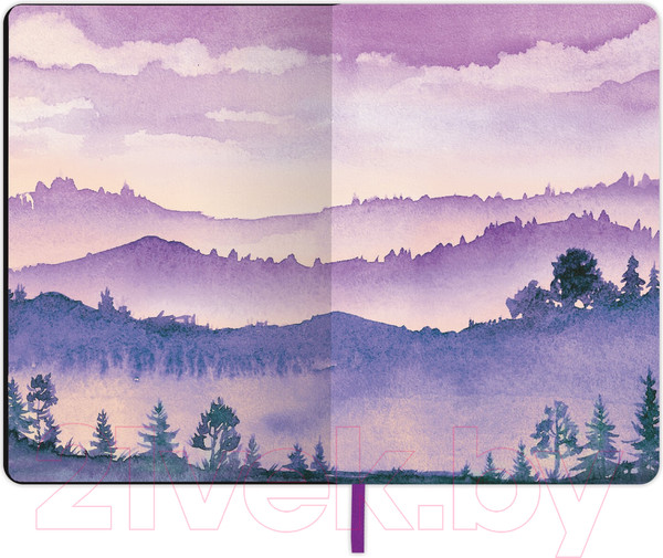 Изображение товара Записная книжка Brauberg Vista Violet / 112074