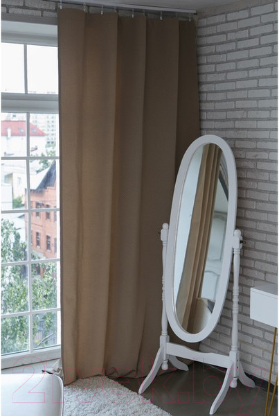 Изображение товара Штора Этель Английский стиль 2846250 (220x280, серый)