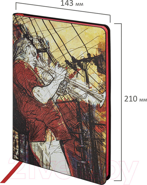 Изображение товара Записная книжка Brauberg Vista Jazz / 112089