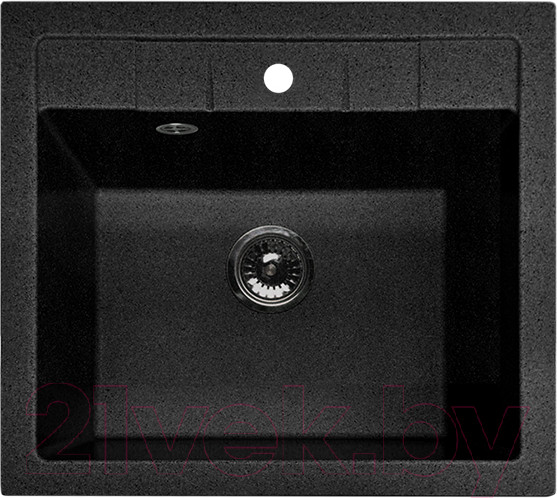 Изображение товара Мойка кухонная GranFest Quadro GF-Q561 (черный)