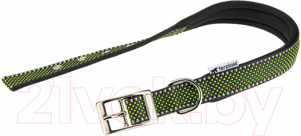 Изображение товара Ошейник Ferplast Daytona Deluxe C15/35 / 77202017 (зеленый/черный)