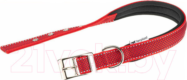 Изображение товара Ошейник Ferplast Daytona Deluxe C25/53 / 77202322 (красный/черный)
