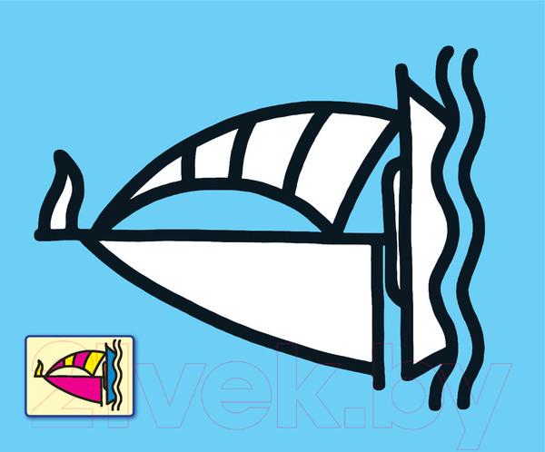 Изображение товара Раскраска АСТ Кораблики и самолетики (Двинина Л.В.)