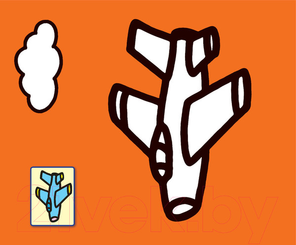 Изображение товара Раскраска АСТ Кораблики и самолетики (Двинина Л.В.)