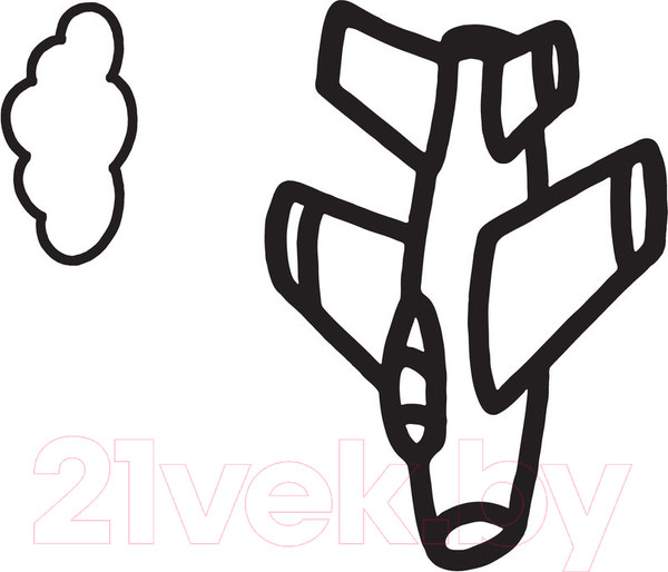 Изображение товара Раскраска АСТ Кораблики и самолетики (Двинина Л.В.)