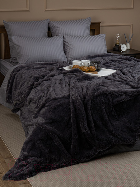 Изображение товара Плед Buenas Noches TF F072DKGY 2224 ДВ 19-3918 / 19232 (серый)