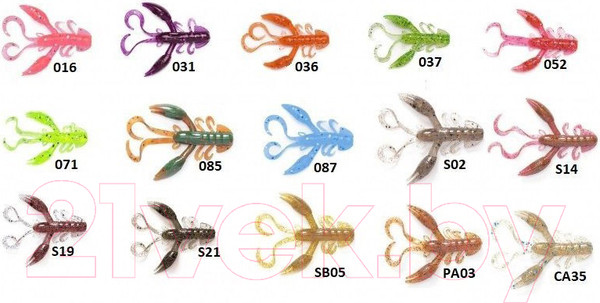 Изображение товара Мягкая приманка Lucky John Pro Series Rock Craw / 140123-S21 (10шт)