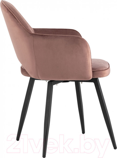 Изображение товара Стул Stool Group Венера / MC16-2F KD HLR-44 (велюр/пыльно-розовый)