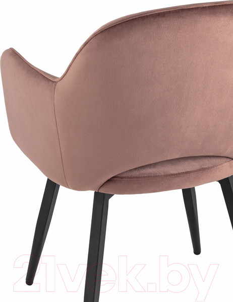 Изображение товара Стул Stool Group Венера / MC16-2F KD HLR-44 (велюр/пыльно-розовый)