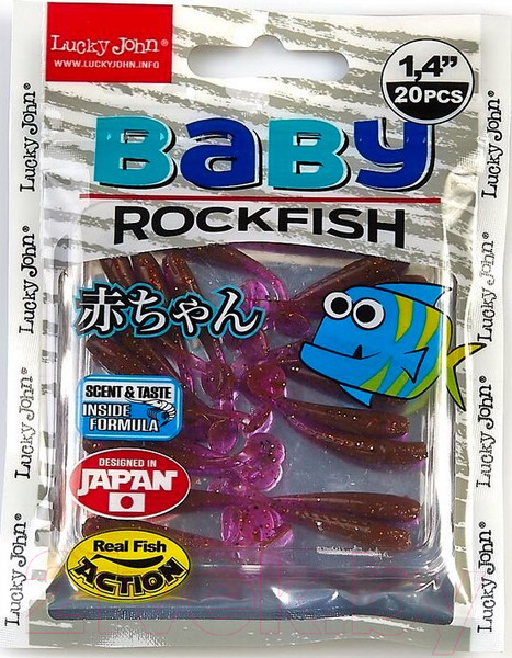 Изображение товара Мягкая приманка Lucky John Pro Series Baby Rockfish/ 140149-S13 (20шт)
