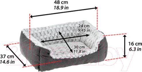 Изображение товара Лежанка для животных Ferplast Sweetie 45 / 81064499