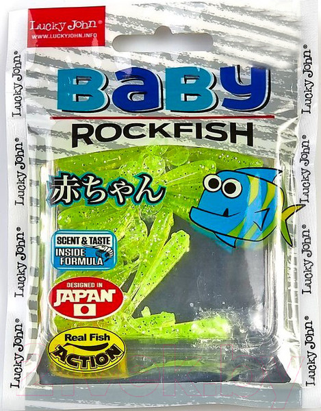 Изображение товара Мягкая приманка Lucky John Pro Series Baby Rockfish/ 140162-071 (10шт)
