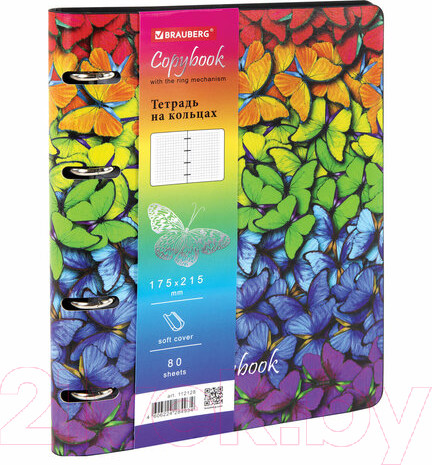 Изображение товара Тетрадь Brauberg Vista Butterflies А5 / 112128