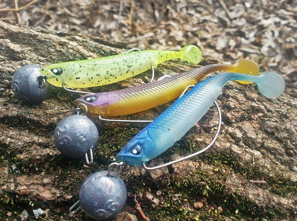 Изображение товара Мягкая приманка Lucky John Series 3d Makora Shad Tail / 140408-007 (6шт)