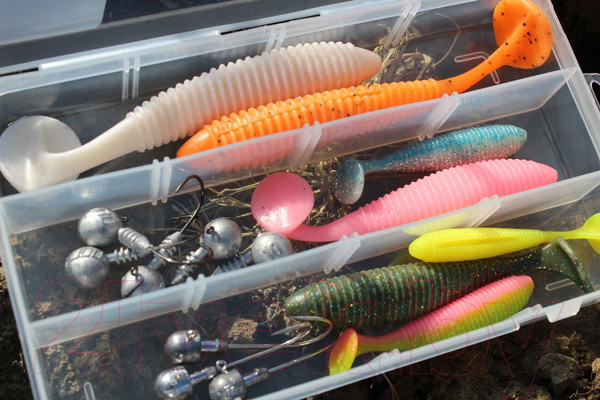 Изображение товара Мягкая приманка Lucky John Pro Series Joco Shaker/ 140302-F07 (4шт)