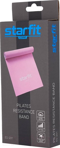 Изображение товара Эспандер Starfit ES-201 (1200x150x0.35мм, розовый пастель)