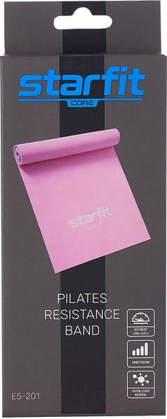 Изображение товара Эспандер Starfit ES-201 (1200x150x0.35мм, розовый пастель)