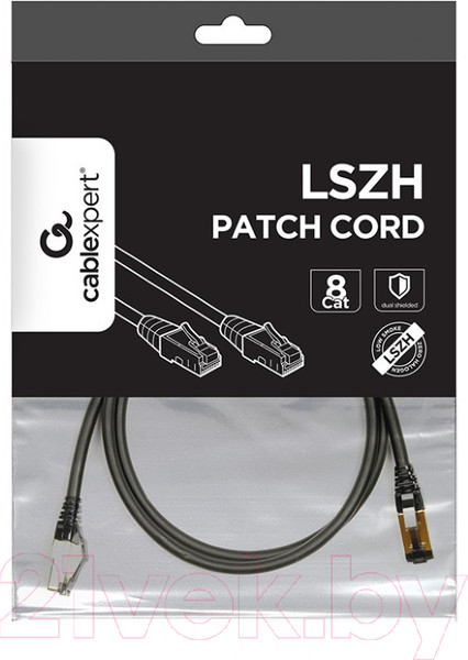 Изображение товара Кабель Gembird PP8-LSZHCU-BK-5M