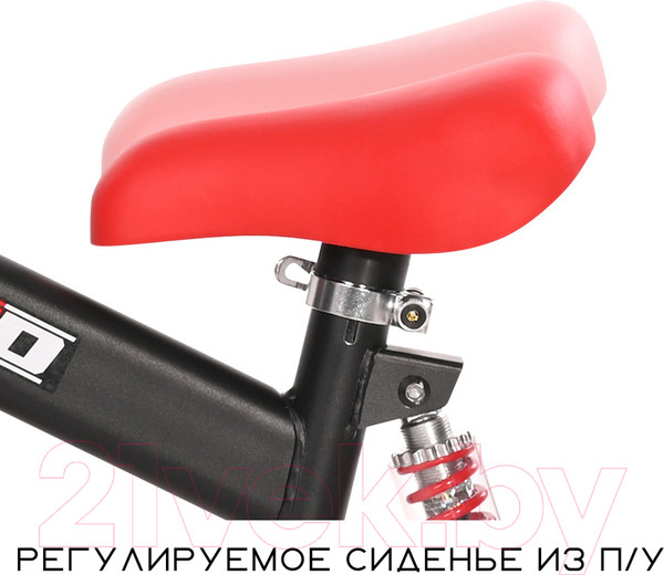 Изображение товара Беговел Lorelli Wind / 10410060002 (черный/красный)