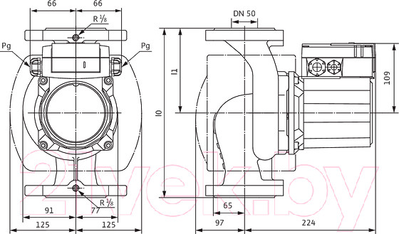 Изображение товара Циркуляционный насос Wilo Top-Z 50/7 DM PN6/10 (2175521)