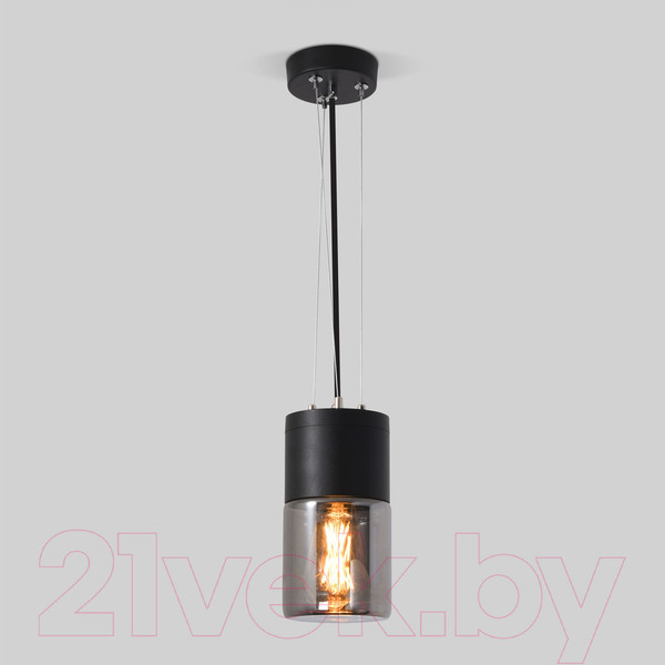 Изображение товара Светильник уличный Elektrostandard Roil 35125/H (черный/дымчатый)