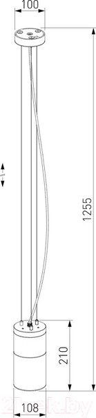 Изображение товара Светильник уличный Elektrostandard Roil 35125/H (черный/дымчатый)