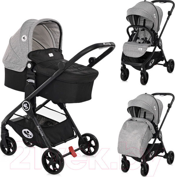 Изображение товара Детская универсальная коляска Lorelli Patrizia Light Grey / 10021652119