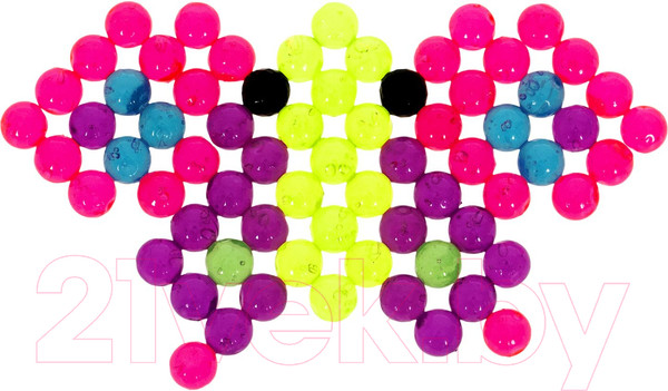 Изображение товара Развивающая игра Bondibon Аквамозаика неоновая.Светится в темноте Летающие животные/ВВ5245