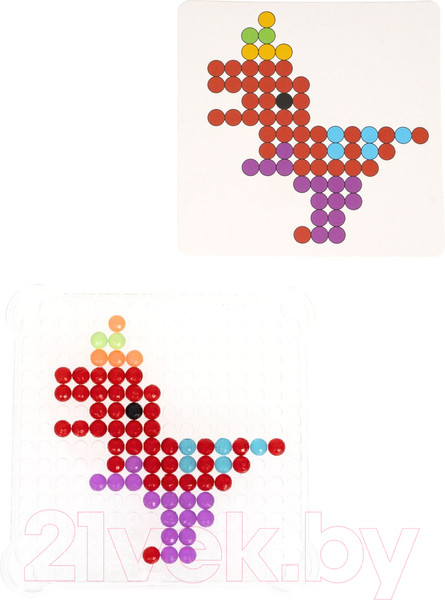 Изображение товара Развивающая игра Bondibon Аквамозаика. Праздничные динозавры / ВВ5250