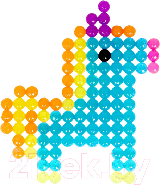 Изображение товара Развивающая игра Bondibon Блестящая аквамозаика Единорог и его друзья / ВВ5252