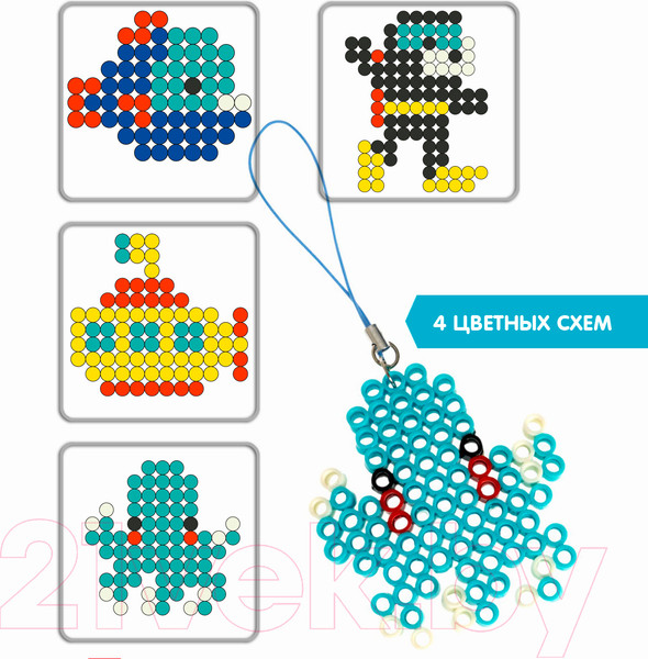 Изображение товара Развивающая игра Bondibon Аквамозаика. Подводное путешествие / ВВ5328