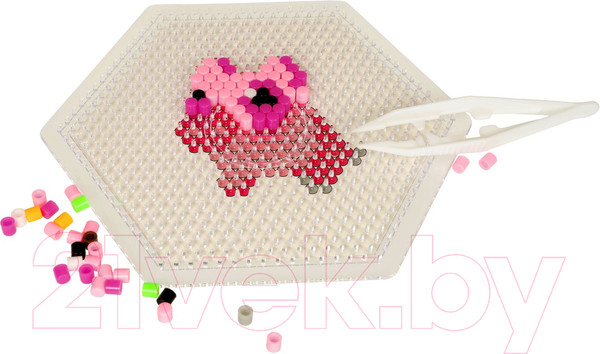 Изображение товара Развивающая игра Bondibon Термомозаика с закрытыми бусинами. Жители фермы / ВВ5331