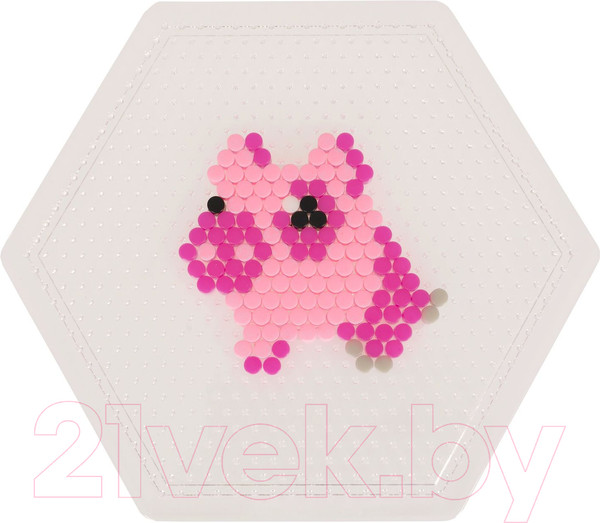 Изображение товара Развивающая игра Bondibon Термомозаика с закрытыми бусинами. Жители фермы / ВВ5331